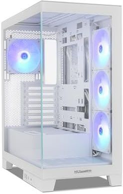 Nox Hummer Glock - PC Behuizing - Zwart - Gehard Glas