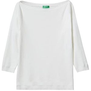 United Colors of Benetton Shirt M/M 1091D1M09 trui, wit optisch 101, M dames, optisch wit 101, M