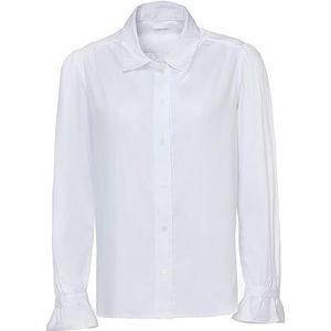 Seidensticker Damesblouse met lange mouwen, regular fit, wit, 42