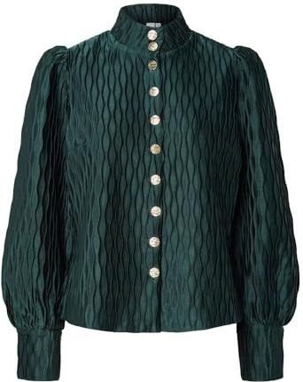 Yas - Ripple Blouse - Polyester - Lange Mouwen - Regular Fit