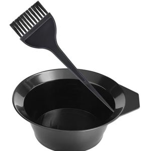 2-delige haarverf-accessoireset, antislip schaal en kwast voor het aanbrengen van de verf