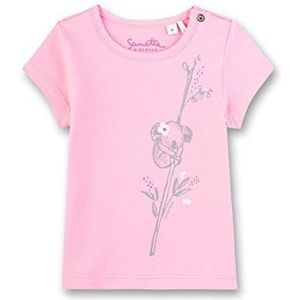 Sanetta T-shirt voor babymeisjes, roze (Roze 3538), 56 cm