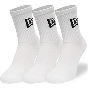 New Era - Unisex Flag Crew - Sokken - Wit