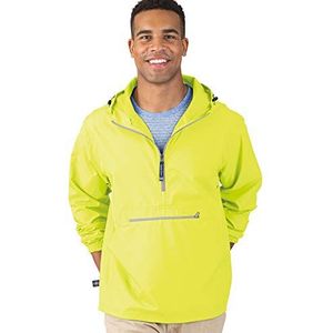 Charles River Apparel Pack-n-go Windbreaker Pullover Jas - geel - M