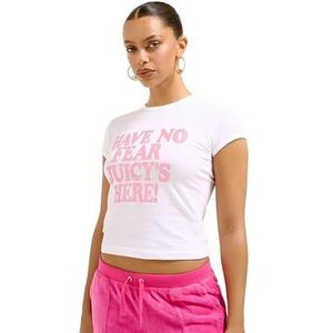 Have NO Fear Cap Sleeve T-shirt, wit, XS