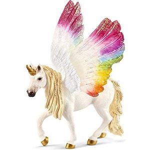 SCHLEICH - Beeldje 70576 Eenhoorn gevleugelde regenboog