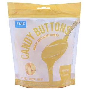 PME Candy Buttons Kleur Geel 340 g