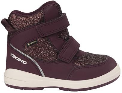 Viking - Fun Glitter Warm GTX - Schoen - Prune - 24 EU