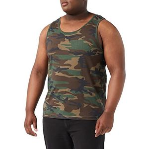 Brandit Tank-top, vele kleuren, maat S tot 7XL, woodland, 4XL