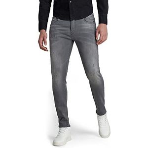 G-STAR RAW Revend Skinny Jeans voor heren, Grijs, 38W x 38L