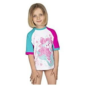 Mares Rashguard Seaside Shield Kid; beschermend shirt met korte mouwen - jongens, roze, L, Roze, One size