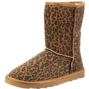 Colors of California HC.Y014K Meisjeslaarzen, bruin (leopard), 35 EU