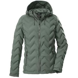Killtec - KOW 23 WMN QLTD JCKT - Gewatteerde Jas - Grijsgroen - Waterafstotend - Dames