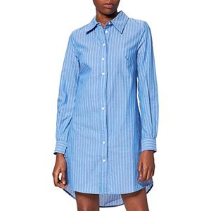 Peppercorn Dames Leen Shirt Casual Dress, Blue Fog ST, M