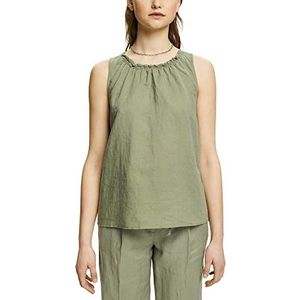 edc by ESPRIT dames blouse, 345/light kaki, XXS