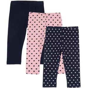 Chicco Leggings (3-pack) voor meisjes en jongens, Beige, 4 anni