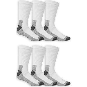 Fruit of the Loom Heren Casual Sok (Pack van 6)