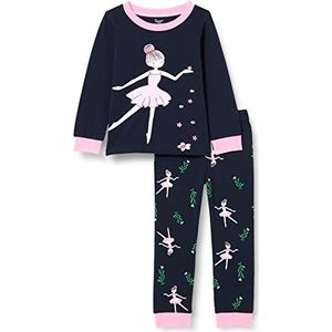 EULLA Meisjespyjama nachtkleding tweedelige pyjama set, 1# Prinses, 98 cm