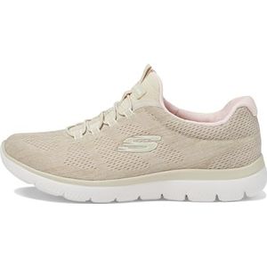 Skechers Summits Fun Flare Sneakers voor dames, Taupe, 38 EU