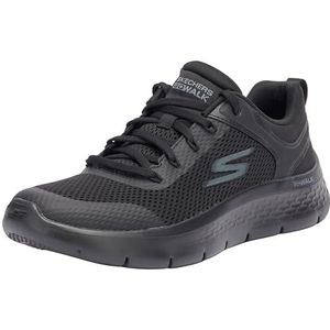 Skechers Dames GO Walk Flex Caley, zwart synthetisch/trim, 3 UK, Zwarte synthetische trim, 36 EU