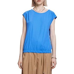 ESPRIT Dames 053EE1K331 T-shirt, 410/BRIGHT Blue, XXS, 410/helder blauw., XXS