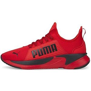 PUMA Softride Premier Slipper hardloopschoen voor heren, hoog risk rood/zwart, 45 EU