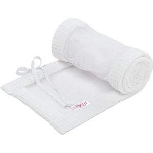 babybay Nestje Mesh wafelpiqué geschikt voor model origineel, wit