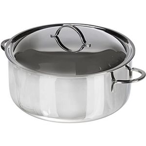 Spring Cristal Kookpan 24 cm - 4,7L: Duurzame en praktische kookpan met deksel