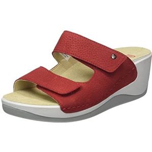 Berkemann Callista Pantoffels voor dames, rood, 35,5 EU, rood, 35.5 EU