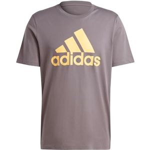 adidas Heren Essentials Single Jersey Big Logo T-shirt, XXL Charcoal