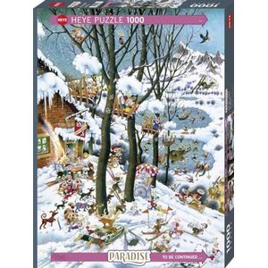 Heye In Winter 1000 Teile,In Winter Puzzle 1000 Teile,Silver