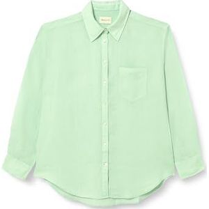 REL LINEN SHIRT, Faded Mint, 34