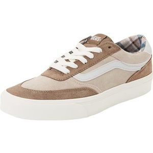 Vans Dames Brooklyn LS Sneaker, Warm Taupe, 7 UK, Warm Taupe, 40.5 EU