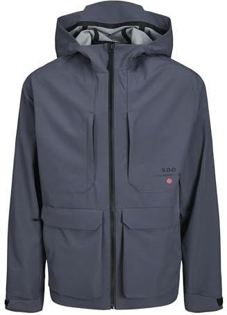 JACK & JONES Mannelijk hybride jack RDD hybride jas, blauw (ombre blue), L