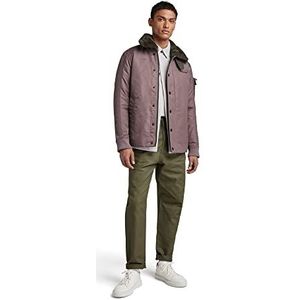 G-STAR RAW Men's Field Liner Jacket, Purple (dark taupe Fungi C143-4751), S