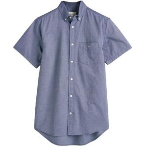 REG Oxford SS Shirt, Persian Blue., M