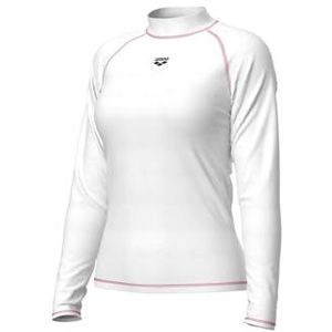 Arena - Rash Vest L/S Graphic - Rash Guard Shirt - Wit
