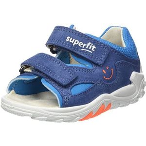 Superfit Flow Sandalen voor jongens, blauw turquoise 8000, 20 EU