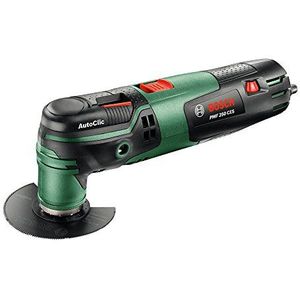 Bosch PMF 250 CES Multitool PMF 250 CES zwart, groen, rood