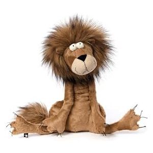 SIGIKID 38056 Metusa Leo Beasts Town, knuffeldier voor kinderen en volwassenen, aanbevolen vanaf 3 jaar, bruin, 17 x 18 x 33 cm