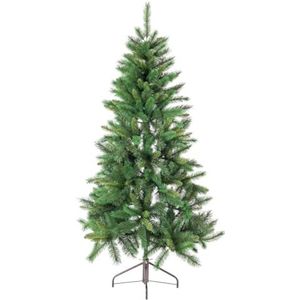 BigBuy Christmas Kerstboom groen pvc metaal polyethyleen 210 cm