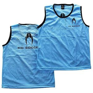 HO Soccer Petos-Team (12 stuks) blauw voetbaltraining, unisex volwassenen
