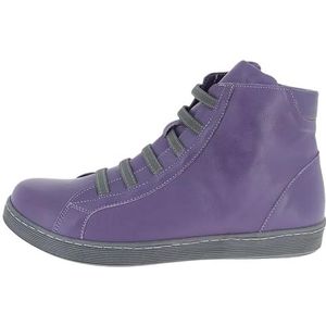 Andrea Conti Dames High Top Sneaker, paars, 41 EU, lila, 41 EU