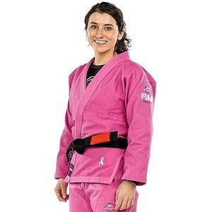 FUJI All-Around Braziliaanse stijl Jiu Jitsu uniform, roze, maat W2