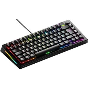 Glorious Gaming GMMK 3 PRO: Custom Mechanical Keyboard, TKL 75%, aluminium behuizing & pakkingsysteem, hotswappable MX-switches, geluidsdempend schuim, custom keycaps, Engelse QWERTY, Zwart