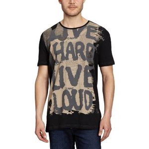 Calvin Klein Jeans Heren T-shirt CMP23P JY600, Zwart 999, 56