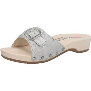 Berkemann Hamburg houten schoen voor dames, maanzilver, 34 2/3 EU
