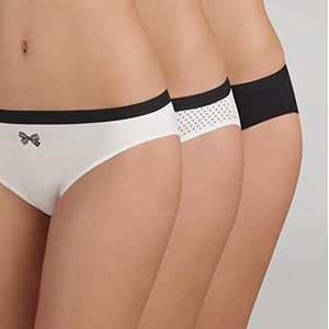 DIM - Set van 3 Slips - Zwart - Katoen