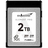 Exascend - Pro CFexpress 4.0 Type B - Geheugenkaart - Tot 4GB/s - Dubbele Bandbreedte