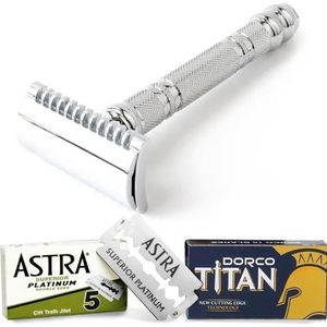Parker-Astra-Derby veiligheidsscheerapparaat Parker 24C Open Comb
